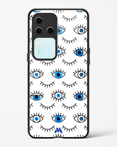 Eyes Wide Shut Glass Case Phone Cover (Vivo)