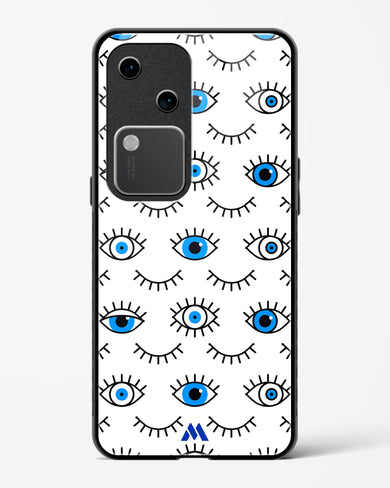 Eyes Wide Shut Glass Case Phone Cover (Vivo)