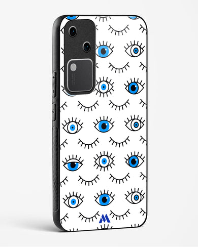 Eyes Wide Shut Glass Case Phone Cover (Vivo)