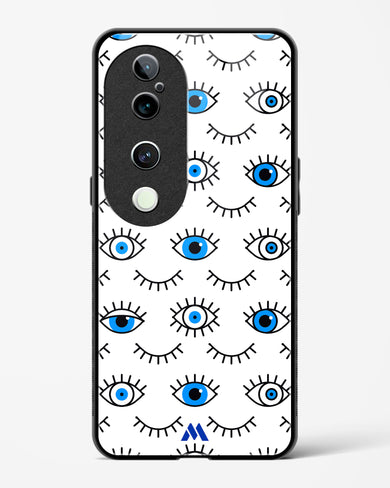 Eyes Wide Shut Glass Case Phone Cover (Vivo)