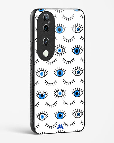 Eyes Wide Shut Glass Case Phone Cover (Vivo)