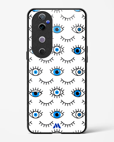 Eyes Wide Shut Glass Case Phone Cover (Vivo)