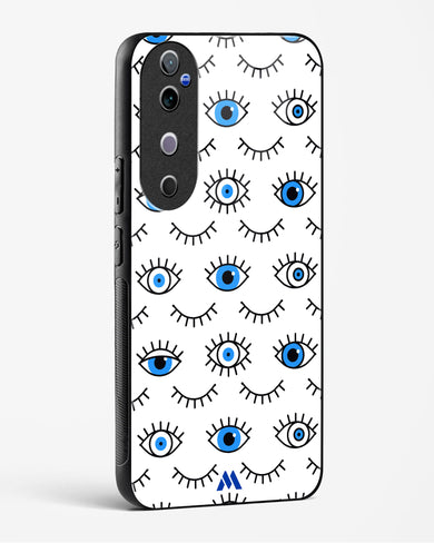 Eyes Wide Shut Glass Case Phone Cover (Vivo)