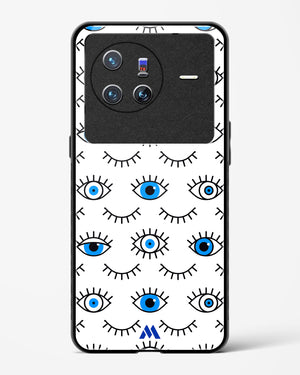 Eyes Wide Shut Glass Case Phone Cover-(Vivo)