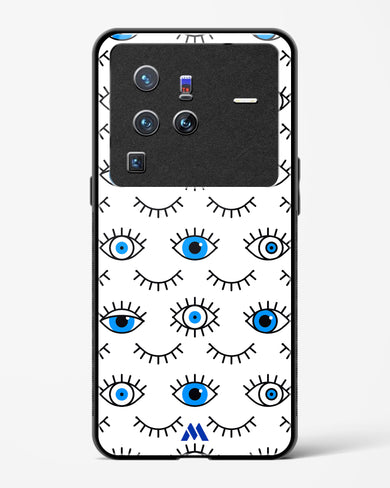 Eyes Wide Shut Glass Case Phone Cover-(Vivo)