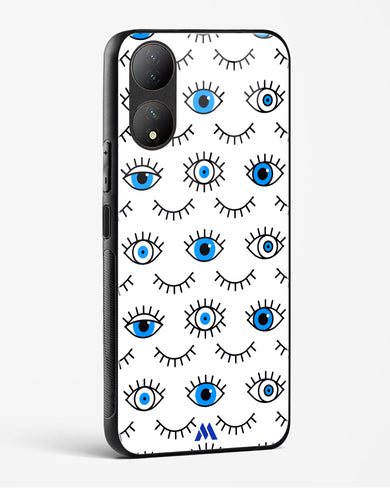 Eyes Wide Shut Glass Case Phone Cover-(Vivo)