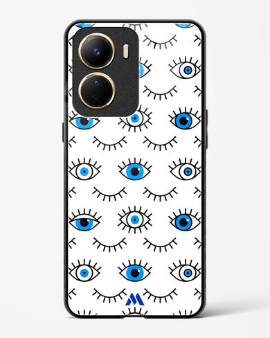 Eyes Wide Shut Glass Case Phone Cover-(Vivo)