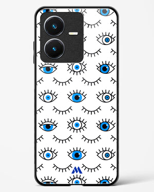 Eyes Wide Shut Glass Case Phone Cover-(Vivo)