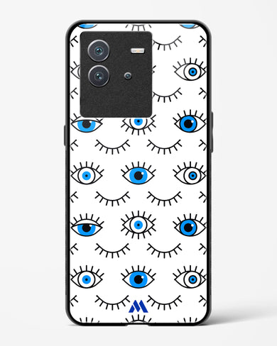 Eyes Wide Shut Glass Case Phone Cover-(Vivo)