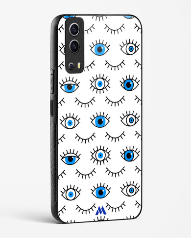 Eyes Wide Shut Glass Case Phone Cover-(Vivo)