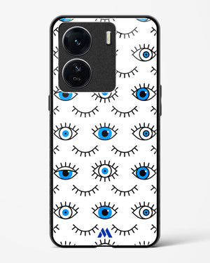 Eyes Wide Shut Glass Case Phone Cover-(Vivo)