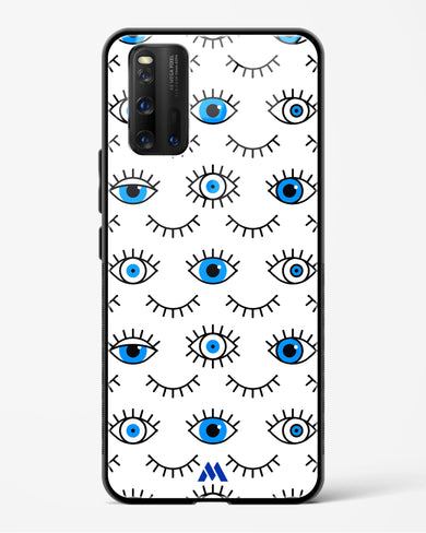 Eyes Wide Shut Glass Case Phone Cover-(Vivo)