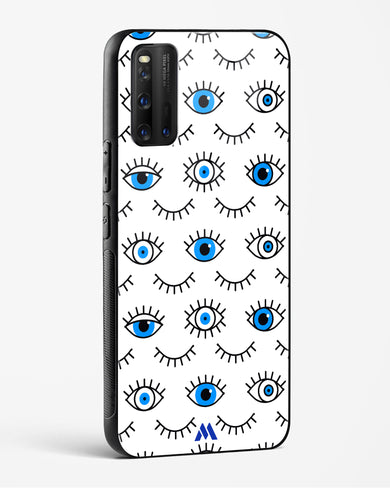 Eyes Wide Shut Glass Case Phone Cover-(Vivo)