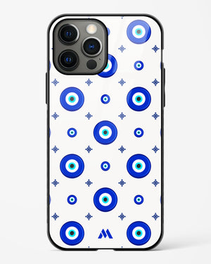 Evil Eye Array Glass Case Phone Cover (Apple)