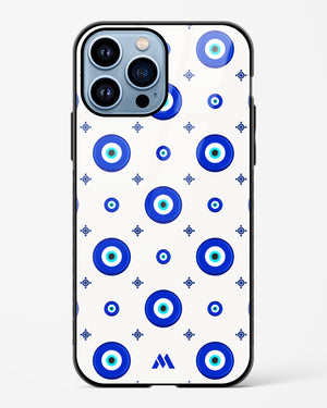 Evil Eye Array Glass Case Phone Cover (Apple)