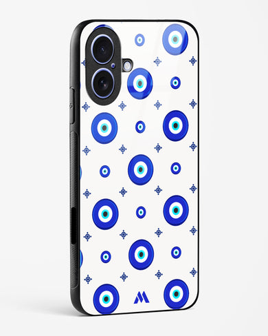 Evil Eye Array Glass Case Phone Cover (Apple)