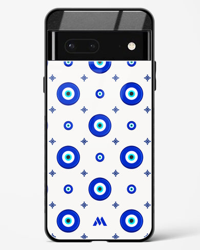 Evil Eye Array Glass Case Phone Cover-(Google)