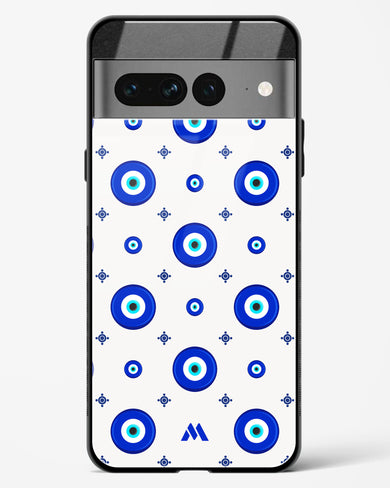 Evil Eye Array Glass Case Phone Cover-(Google)