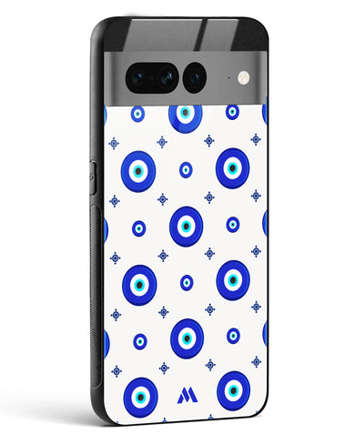 Evil Eye Array Glass Case Phone Cover-(Google)
