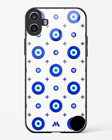 Evil Eye Array Glass Case Phone Cover (Nothing)