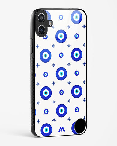 Evil Eye Array Glass Case Phone Cover (Nothing)