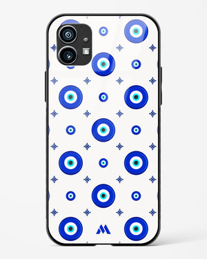 Evil Eye Array Glass Case Phone Cover (Nothing)