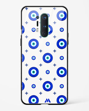 Evil Eye Array Glass Case Phone Cover-(OnePlus)