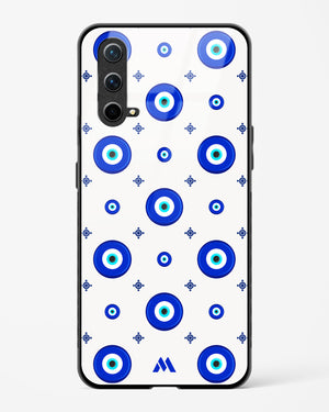 Evil Eye Array Glass Case Phone Cover-(OnePlus)