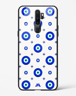 Evil Eye Array Glass Case Phone Cover (Oppo)