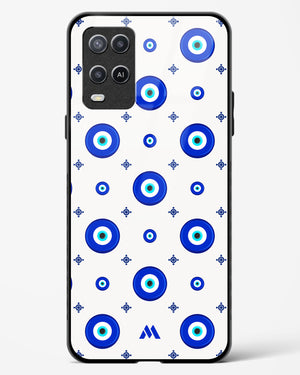 Evil Eye Array Glass Case Phone Cover-(Oppo)