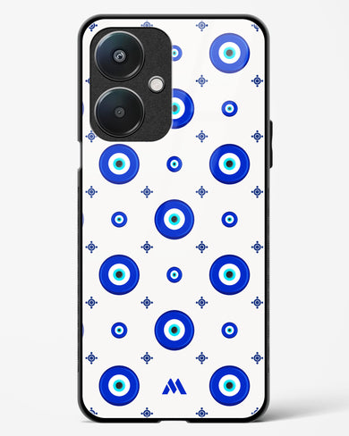 Evil Eye Array Glass Case Phone Cover (Oppo)