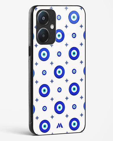 Evil Eye Array Glass Case Phone Cover (Oppo)