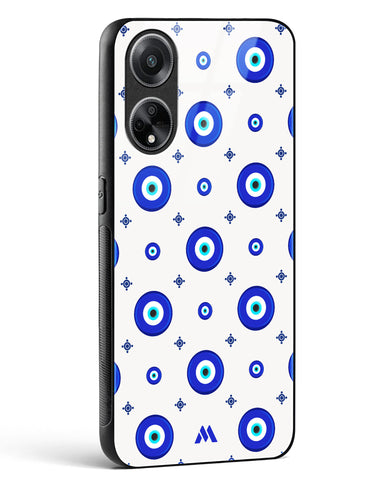 Evil Eye Array Glass Case Phone Cover (Oppo)