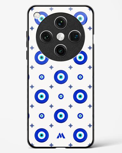 Evil Eye Array Glass Case Phone Cover (Oppo)