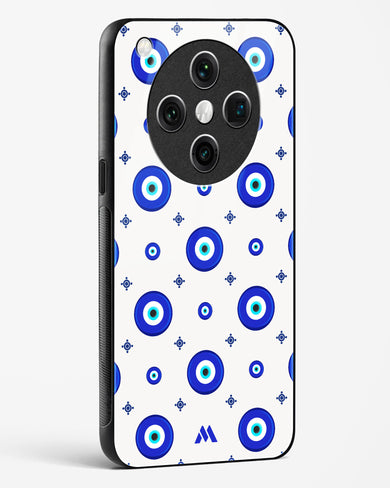 Evil Eye Array Glass Case Phone Cover (Oppo)