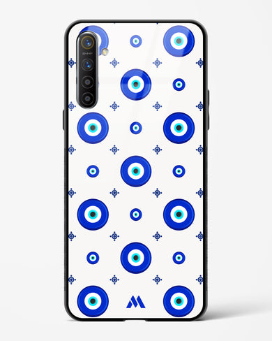 Evil Eye Array Glass Case Phone Cover (Oppo)