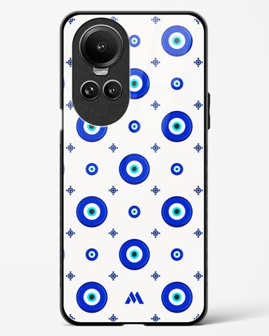 Evil Eye Array Glass Case Phone Cover (Oppo)