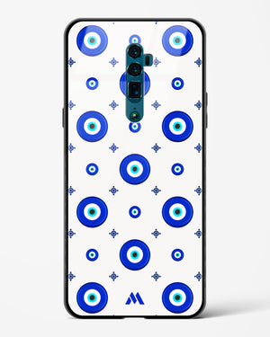 Evil Eye Array Glass Case Phone Cover (Oppo)