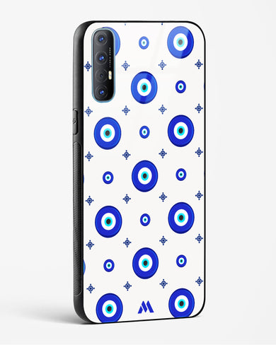 Evil Eye Array Glass Case Phone Cover (Oppo)