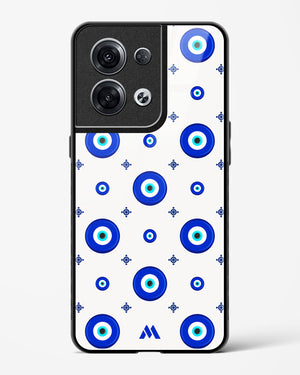 Evil Eye Array Glass Case Phone Cover (Oppo)