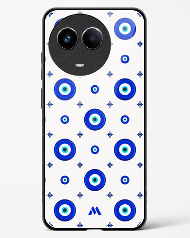 Evil Eye Array Glass Case Phone Cover-(Realme)