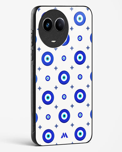 Evil Eye Array Glass Case Phone Cover-(Realme)