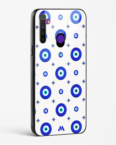 Evil Eye Array Glass Case Phone Cover-(Realme)