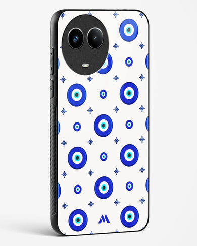 Evil Eye Array Glass Case Phone Cover (Realme)