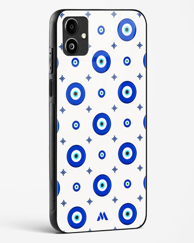 Evil Eye Array Glass Case Phone Cover (Samsung)