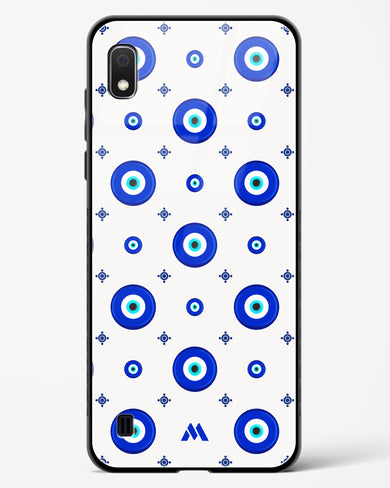 Evil Eye Array Glass Case Phone Cover-(Samsung)