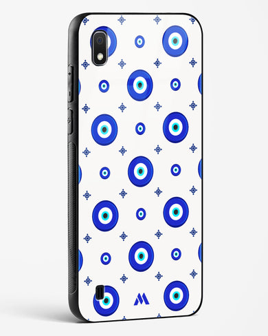 Evil Eye Array Glass Case Phone Cover-(Samsung)