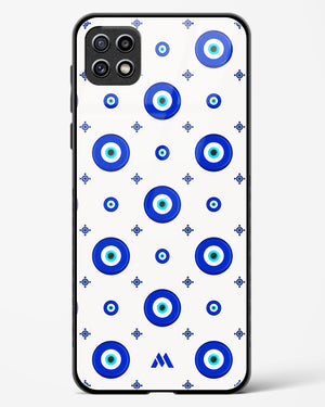 Evil Eye Array Glass Case Phone Cover-(Samsung)