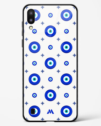 Evil Eye Array Glass Case Phone Cover-(Samsung)