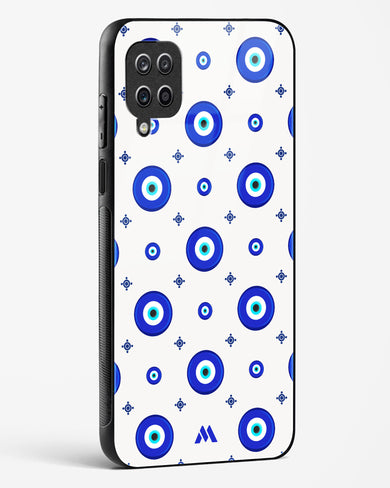 Evil Eye Array Glass Case Phone Cover-(Samsung)